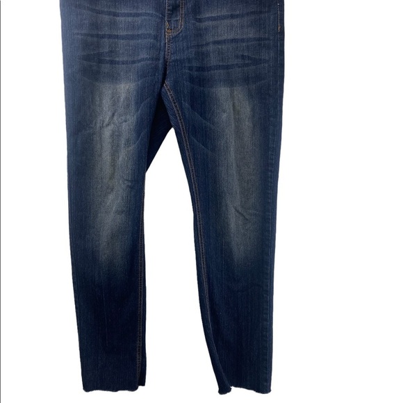 California Vintage Mom Jeans Distressed Raw Edge Women SZ 12 Casual Faded - Picture 3 of 16